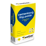 weberfloor flow - Cementový poter vystužený vláknami